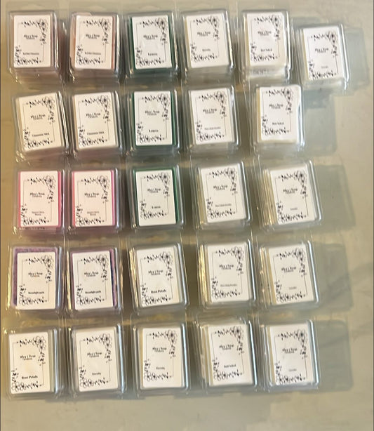 Bundle of 6 wax melts