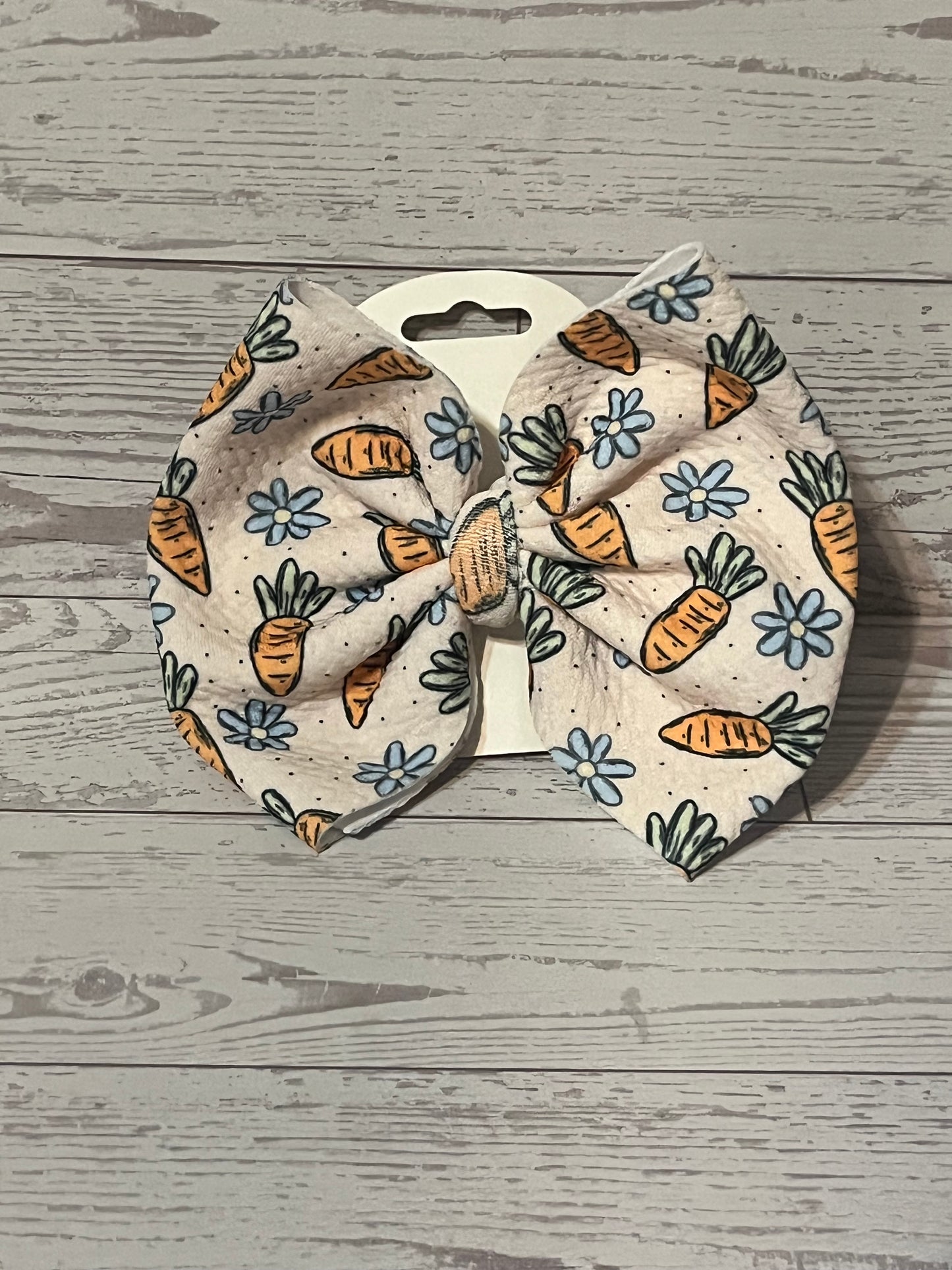 Carrot Bow/Headband