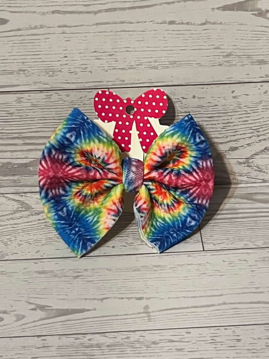 Tie Dye Bow/Headband