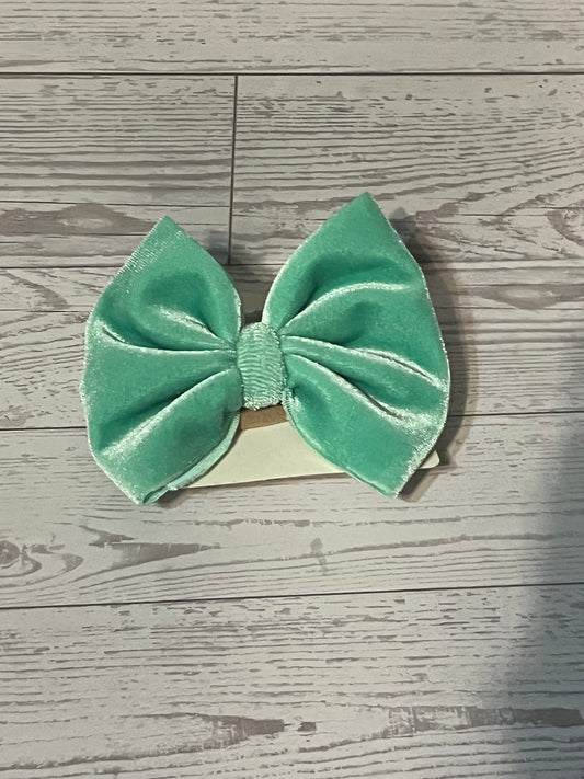 Mint Bow/Headband