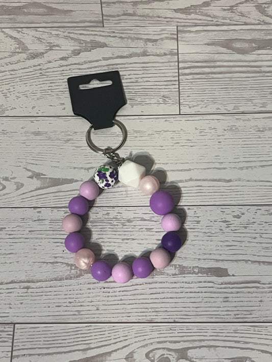 purple keychain