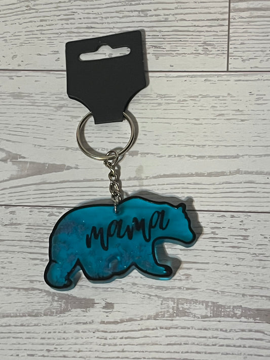 mama bear keychain