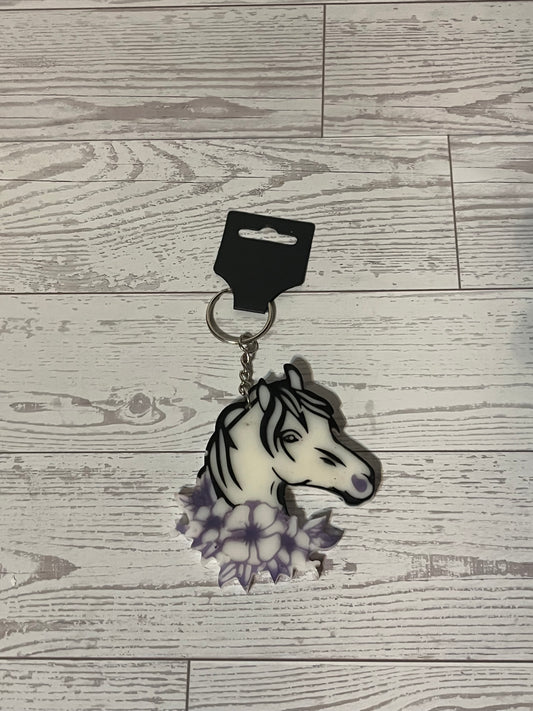horse keychain