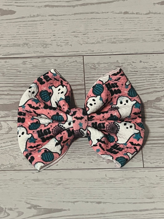 pink ghost bow
