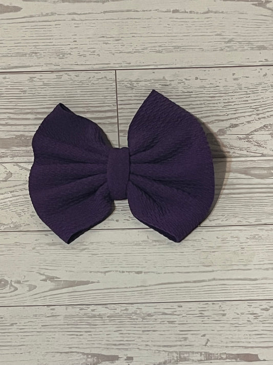 Dark Purple Hair Ties