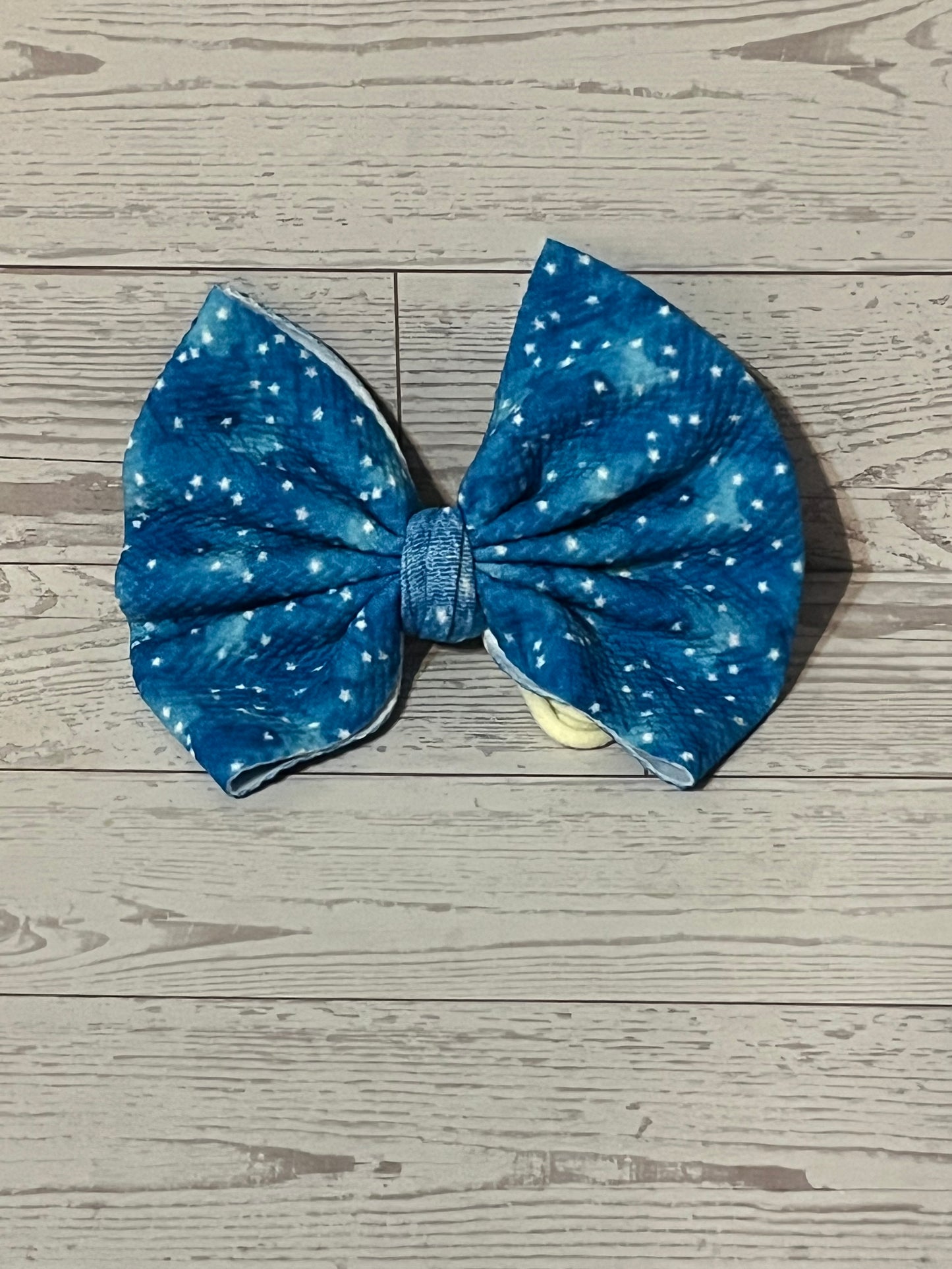 blue star headband