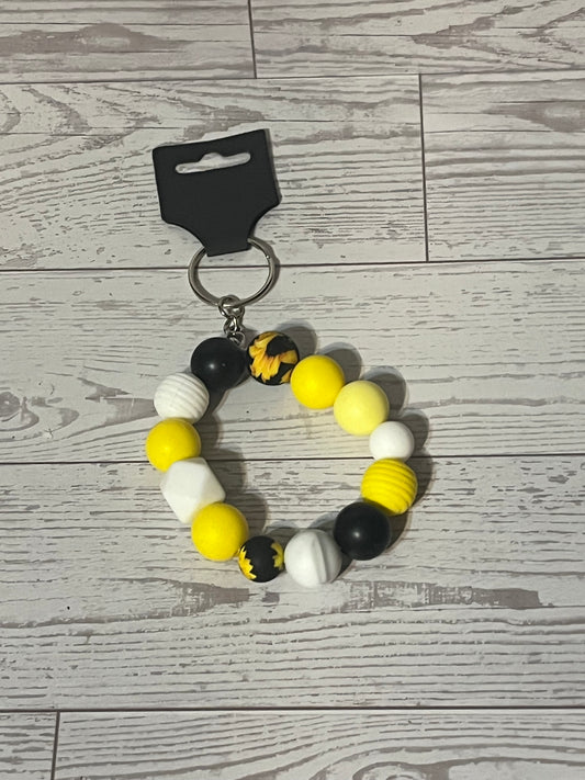 sunflower keychain