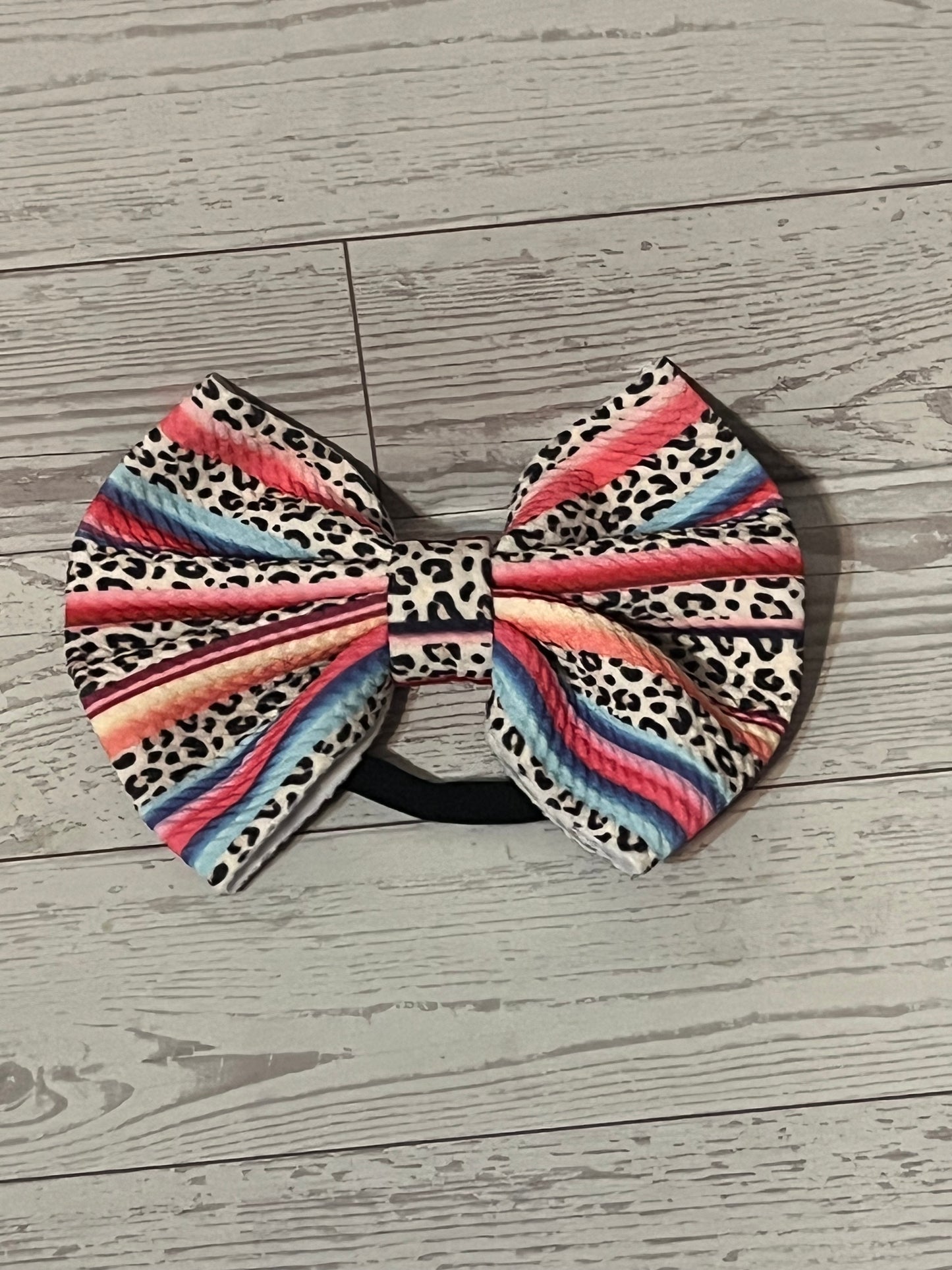 leopard striped headband