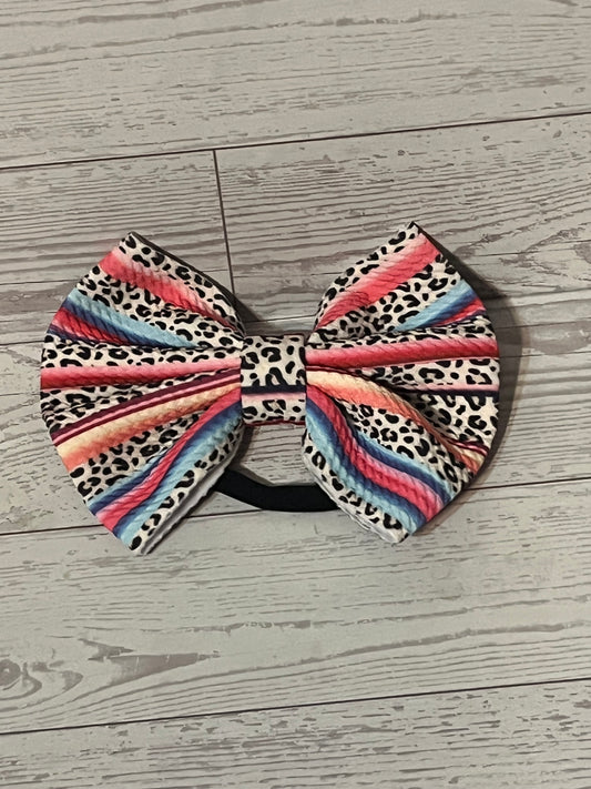 leopard striped headband