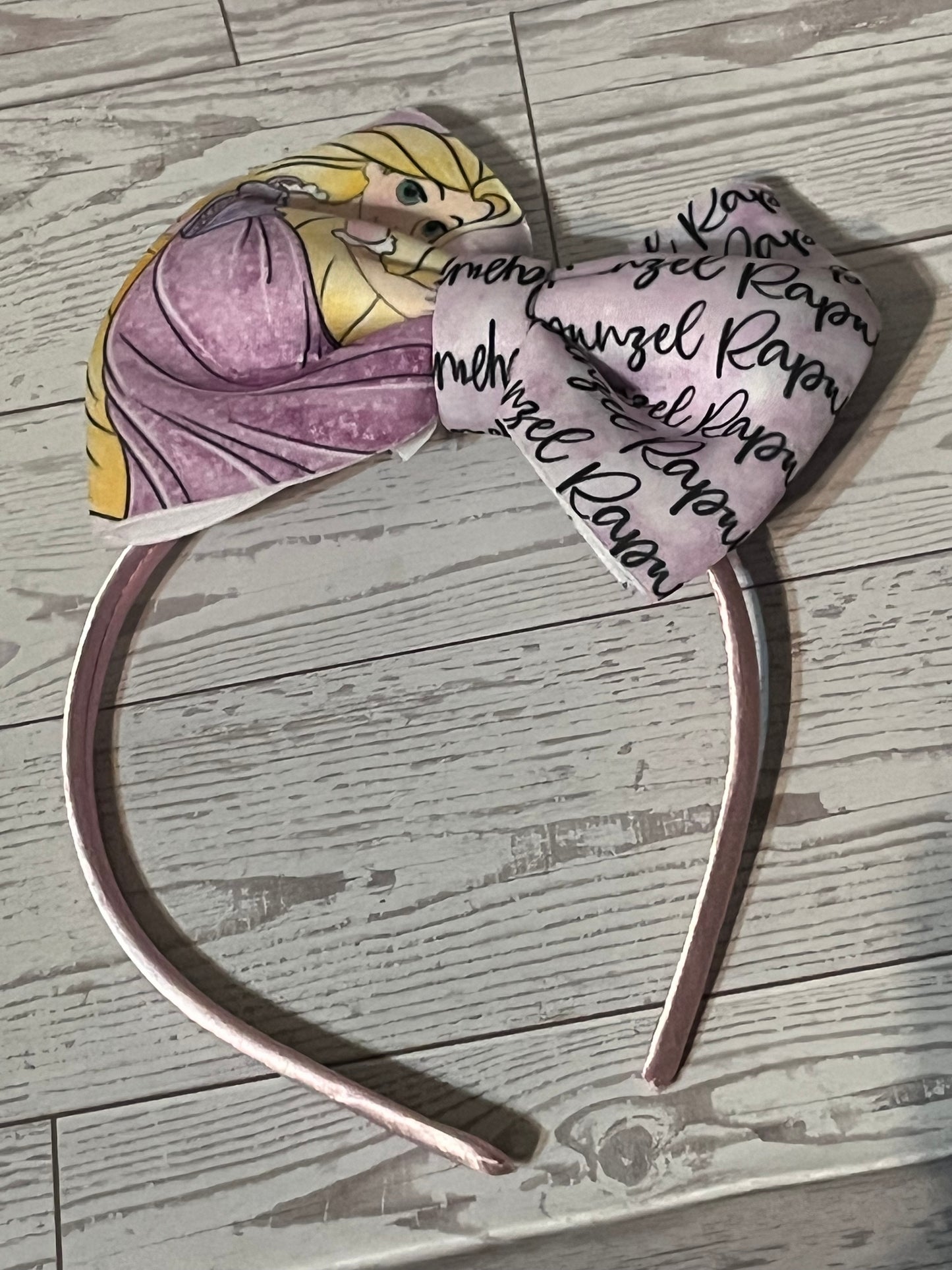 Big girl/woman Rapunzel headbands