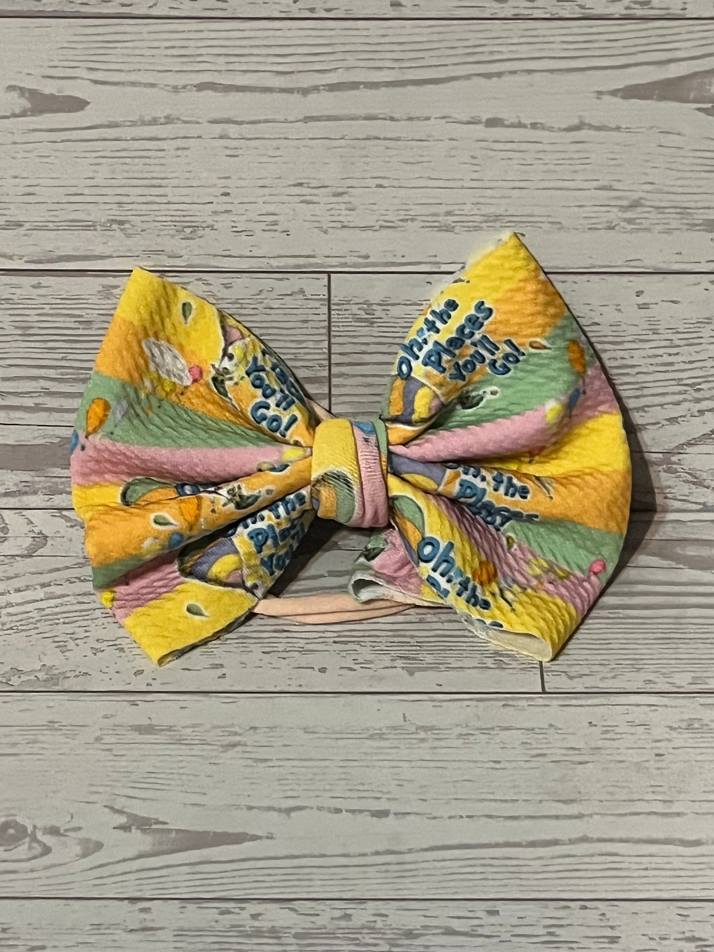 oh the places you may go headband